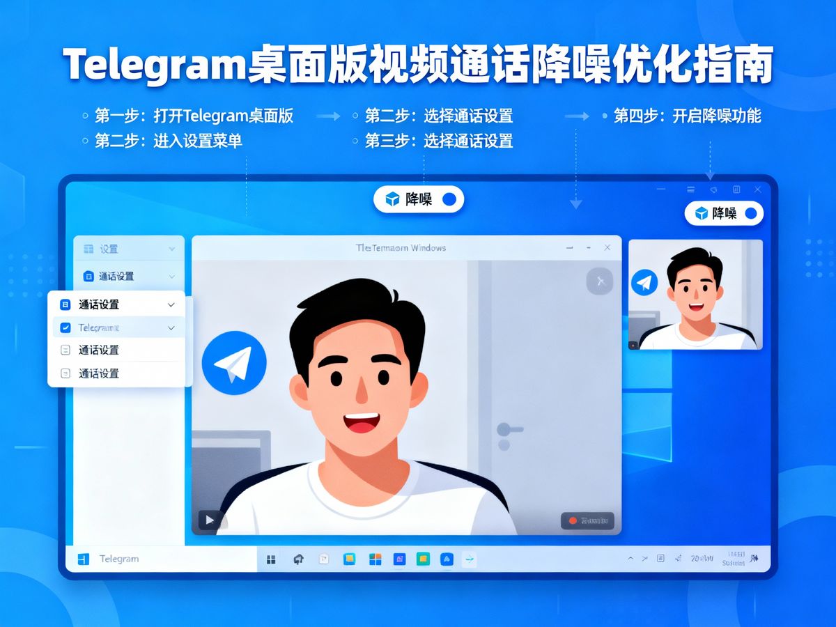 Telegram优化视频通话降噪(如何在Telegram中优化通话降噪)