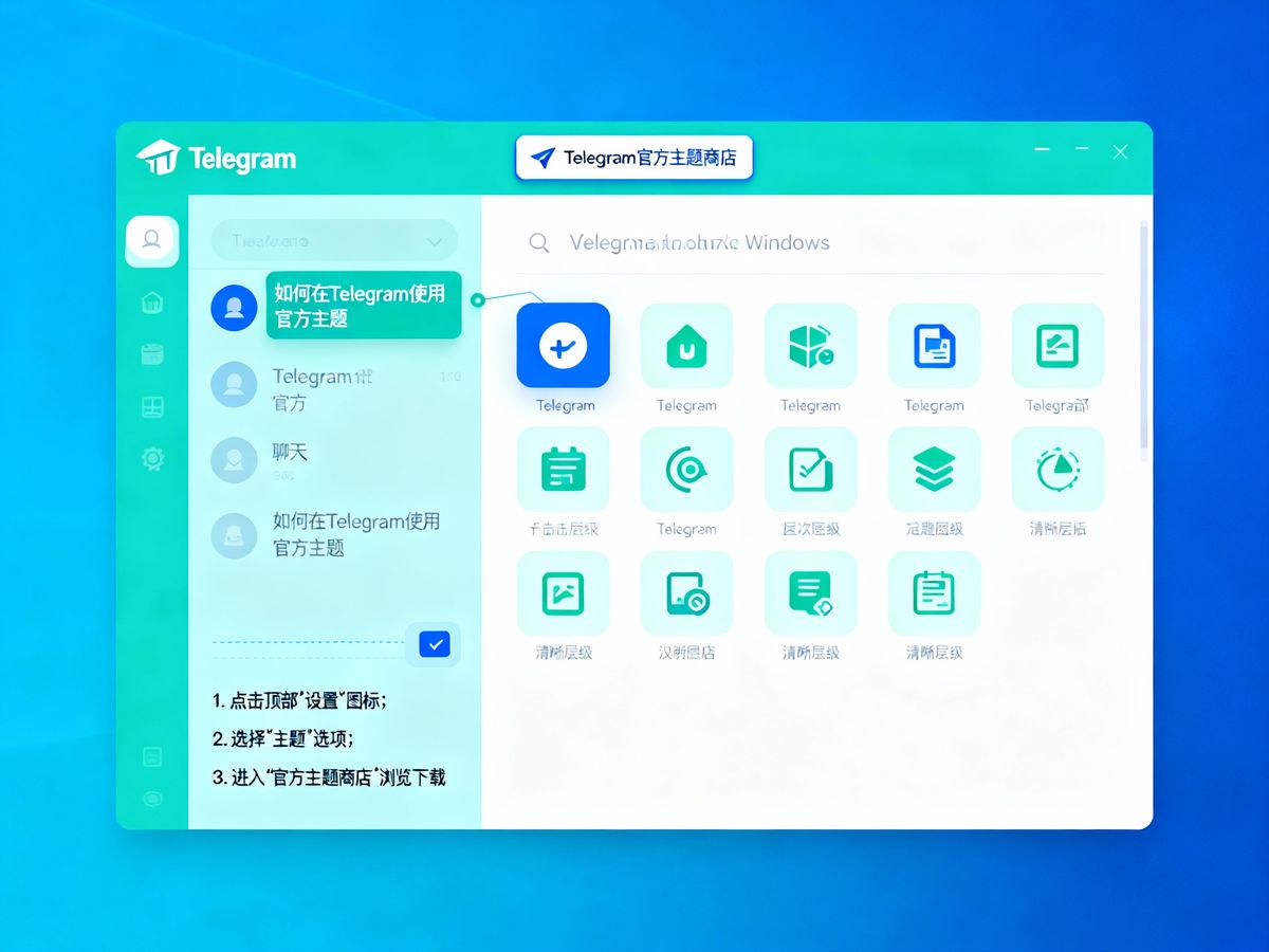 Telegram推出官方主题商店(如何在Telegram使用官方主题)