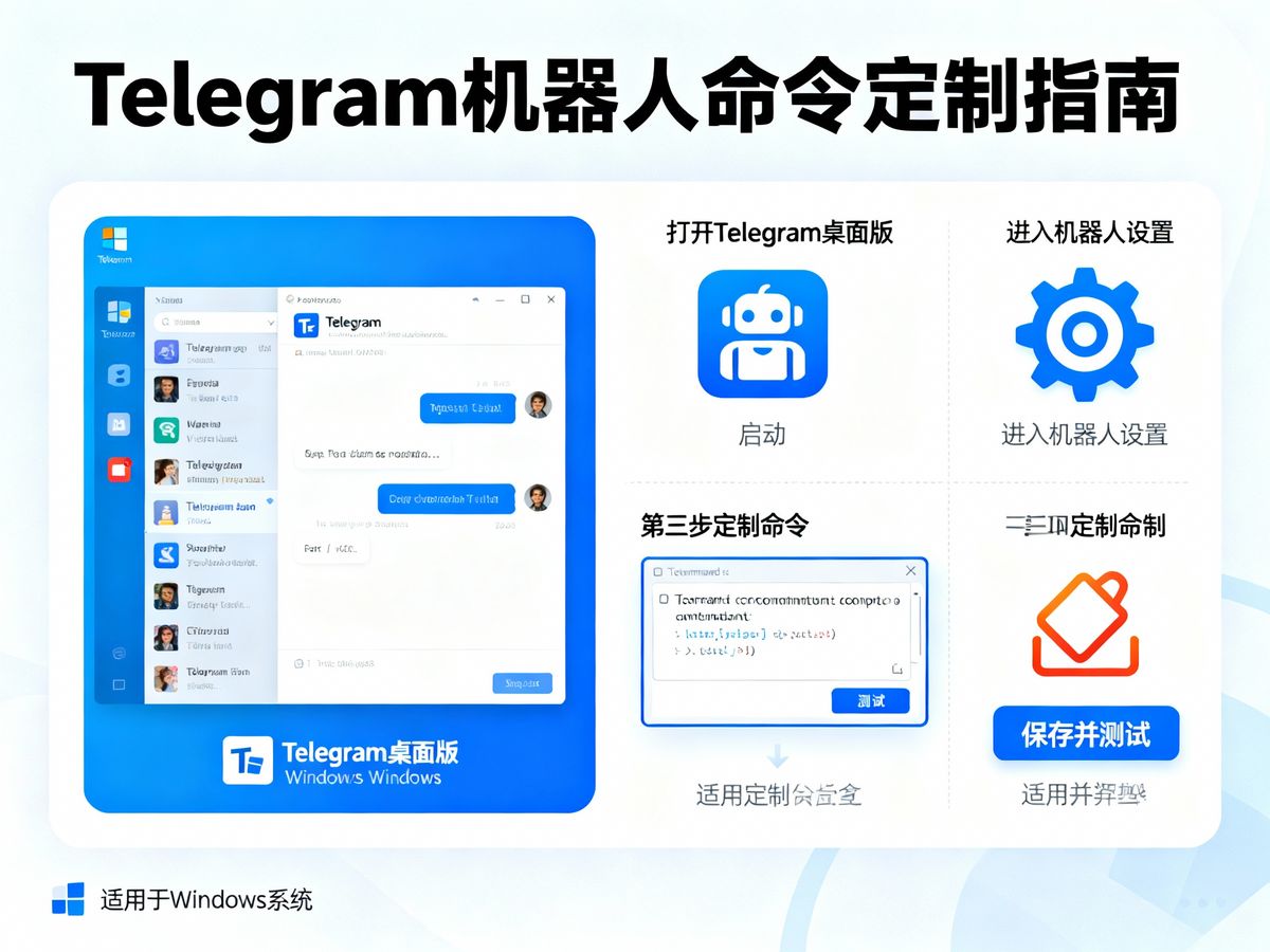 Telegram机器人命令定制(Telegram机器人如何创建指南)