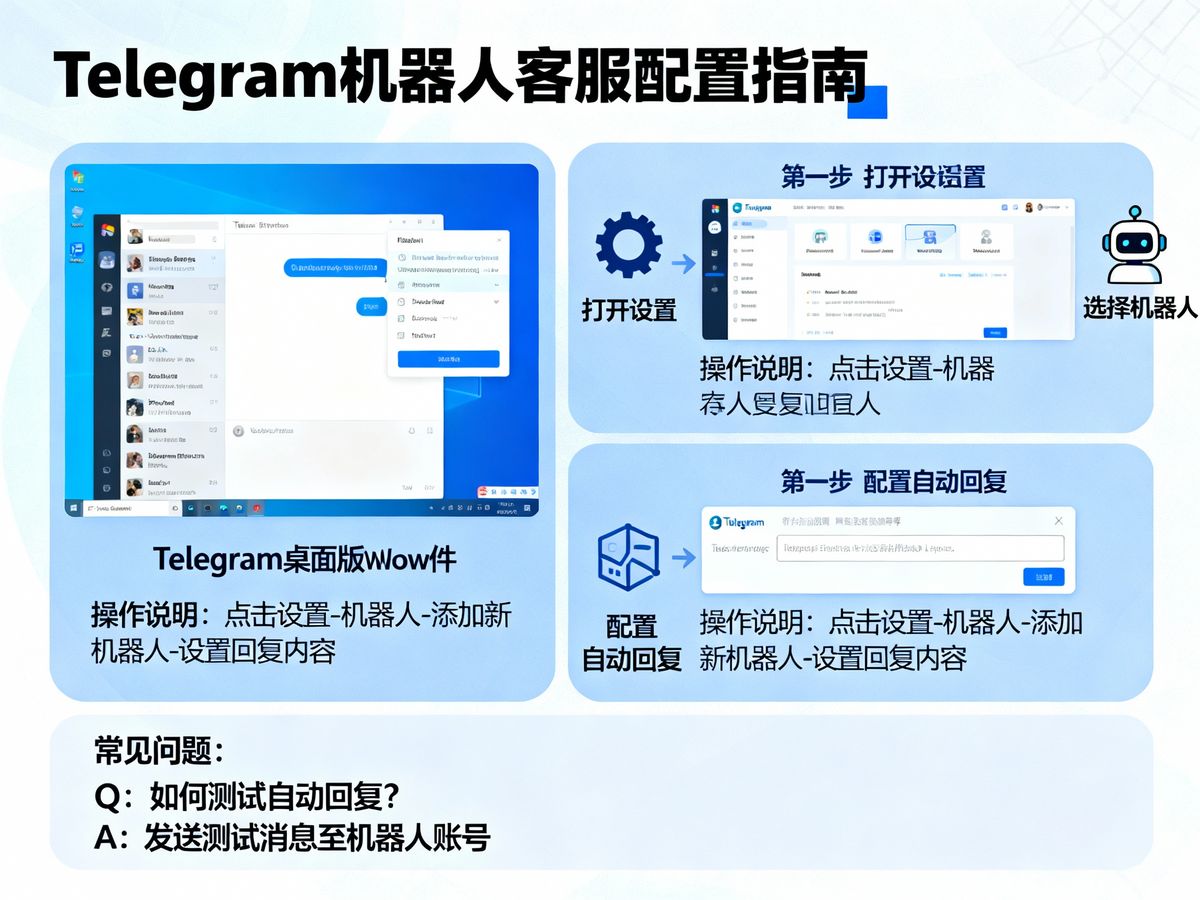 Telegram机器人客服(如何配置Telegram机器人自动回复)
