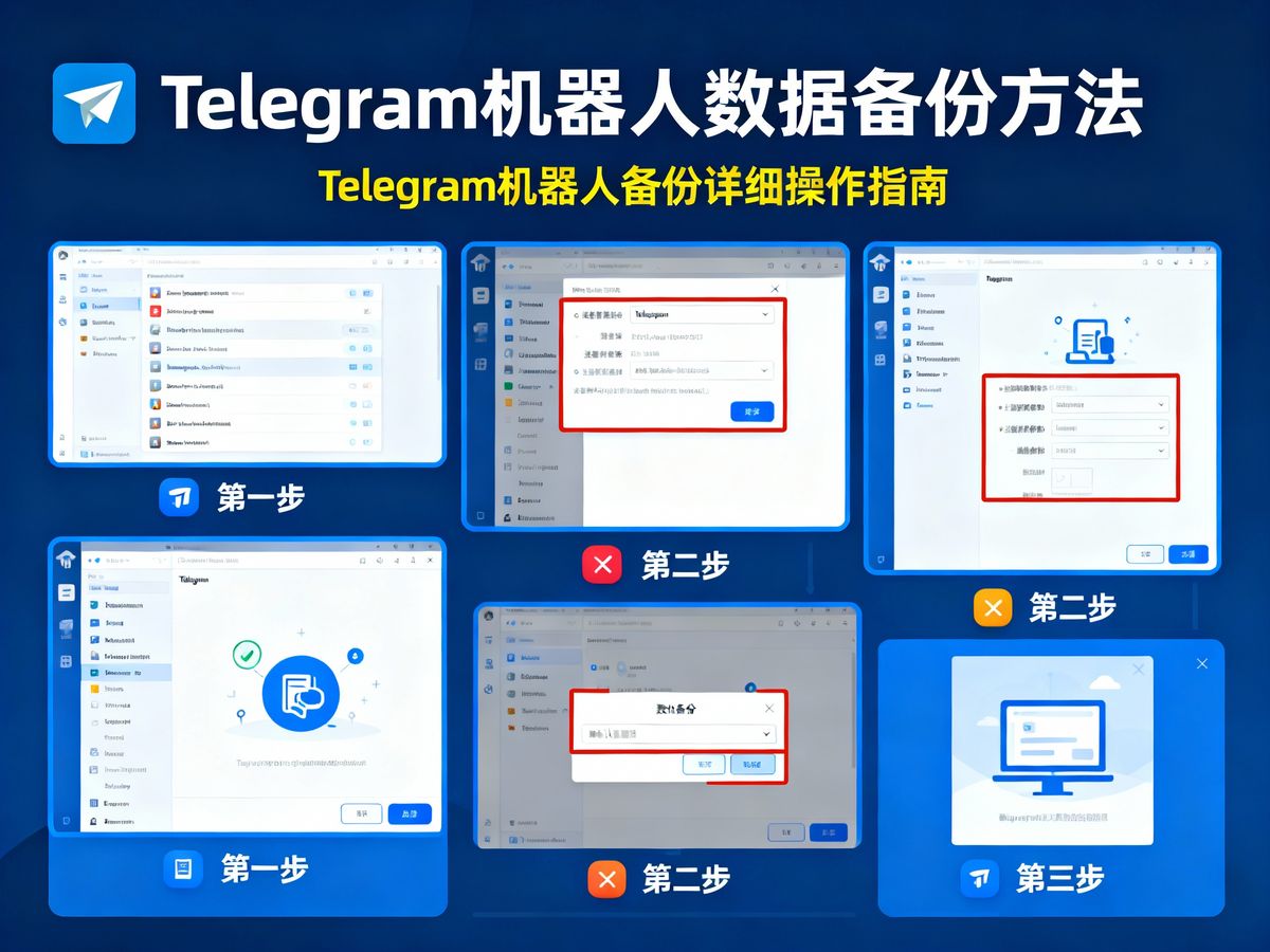 Telegram机器人数据备份方法(Telegram机器人备份详细操作指南)