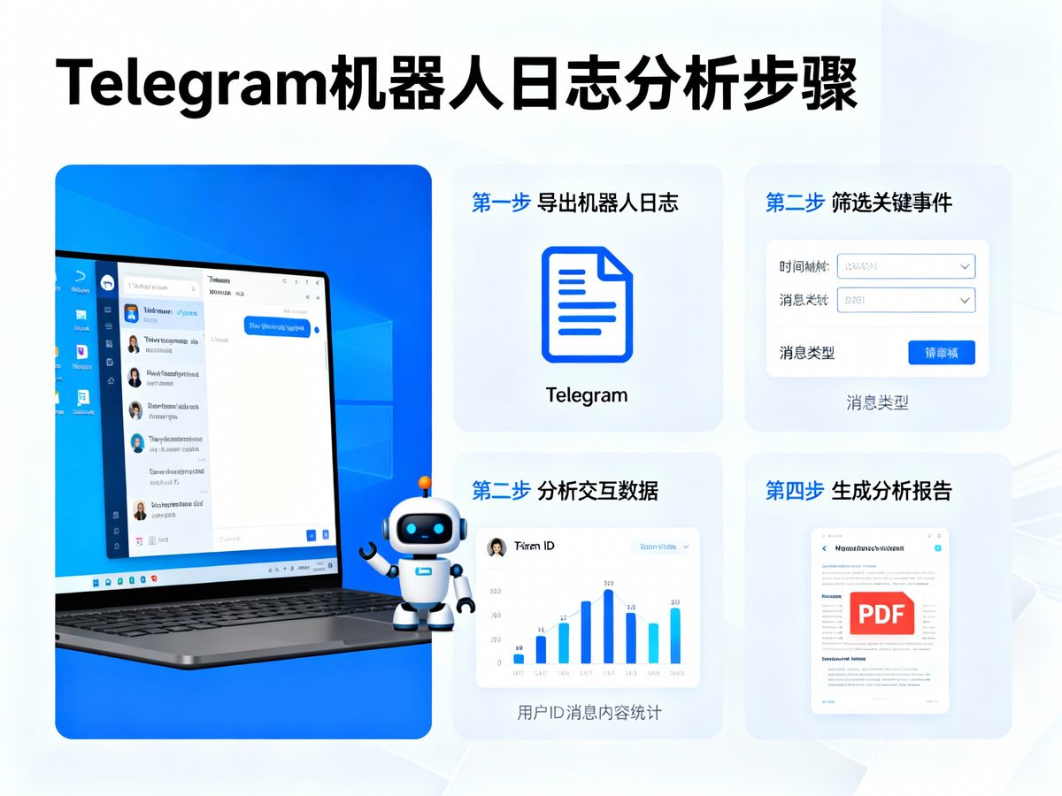 Telegram机器人日志分析(如何分析机器人日志步骤)