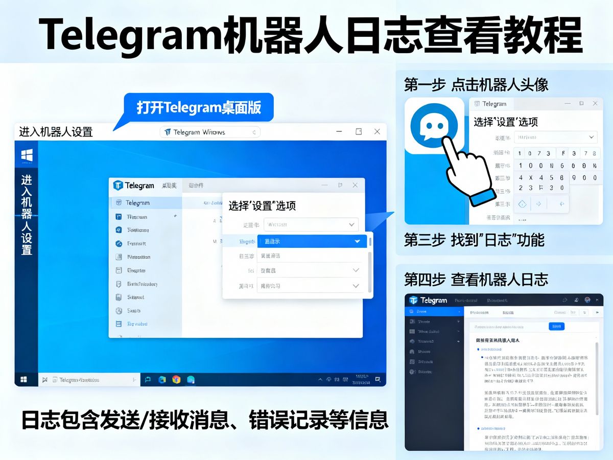 Telegram机器人日志查看(怎么查看Telegram机器人日志)